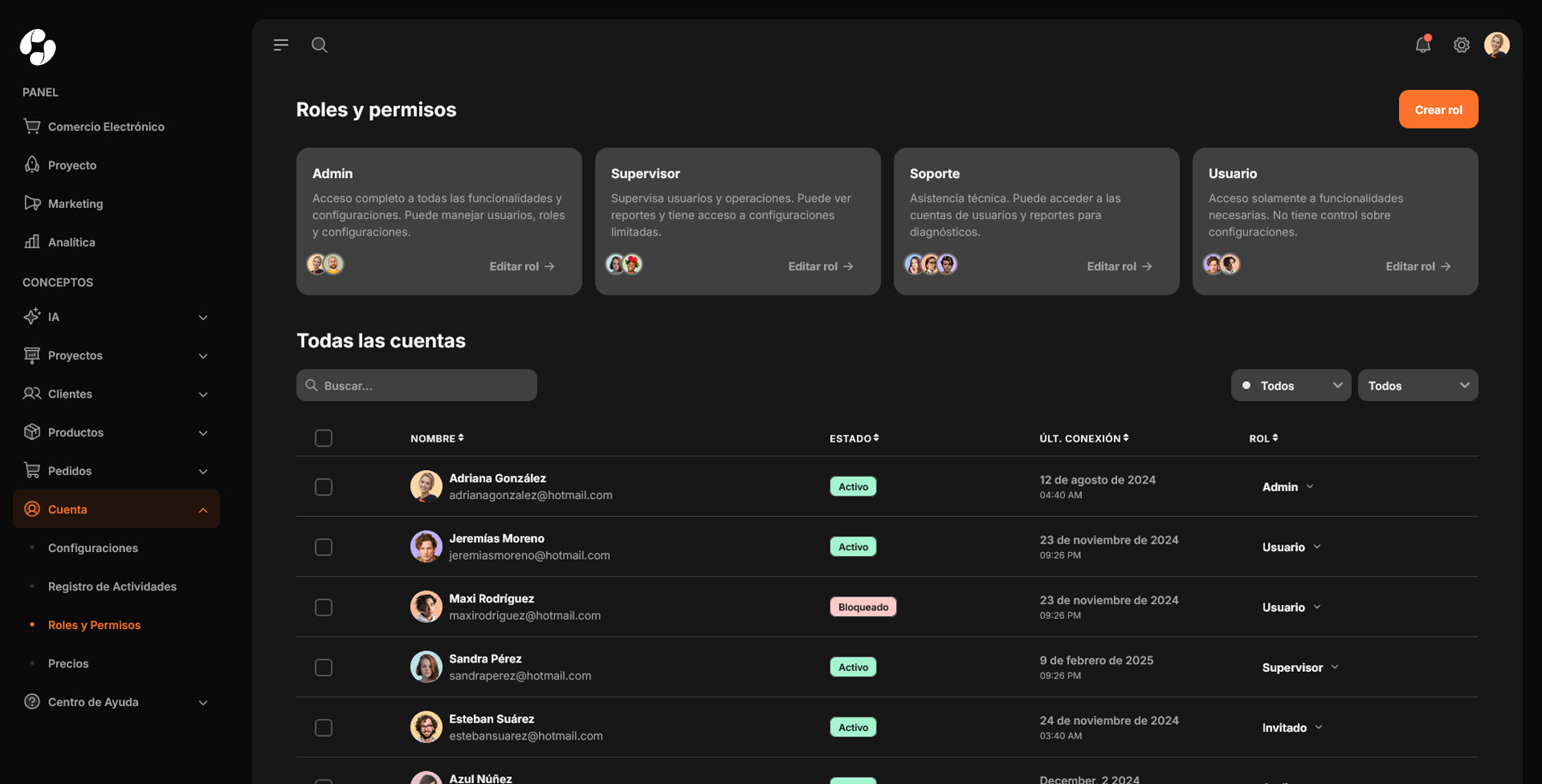 Seguridad y privacidad